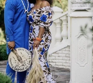 African Suit for Couples Night Out